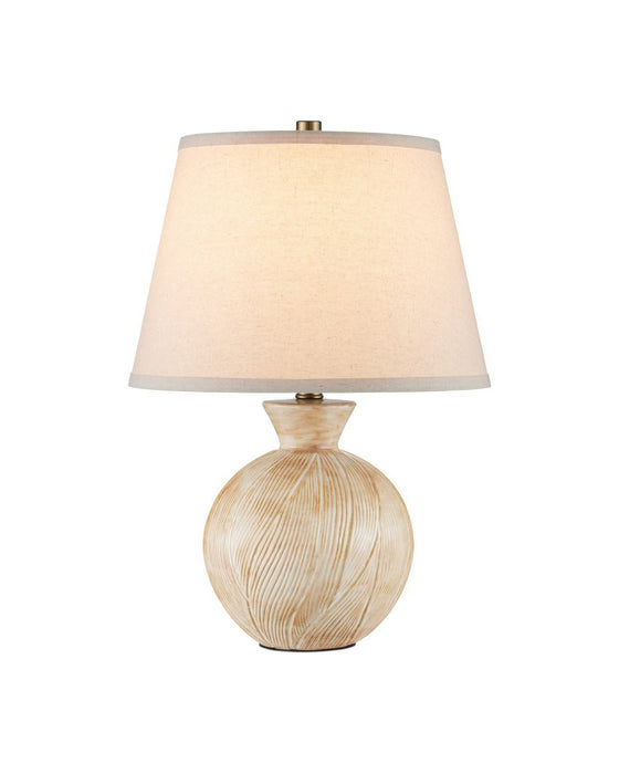 Currey and Company - 6000-1052 - One Light Table Lamp - Brushmark - Beige