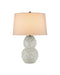 Currey and Company - 6000-1053 - One Light Table Lamp - Jessamine - White