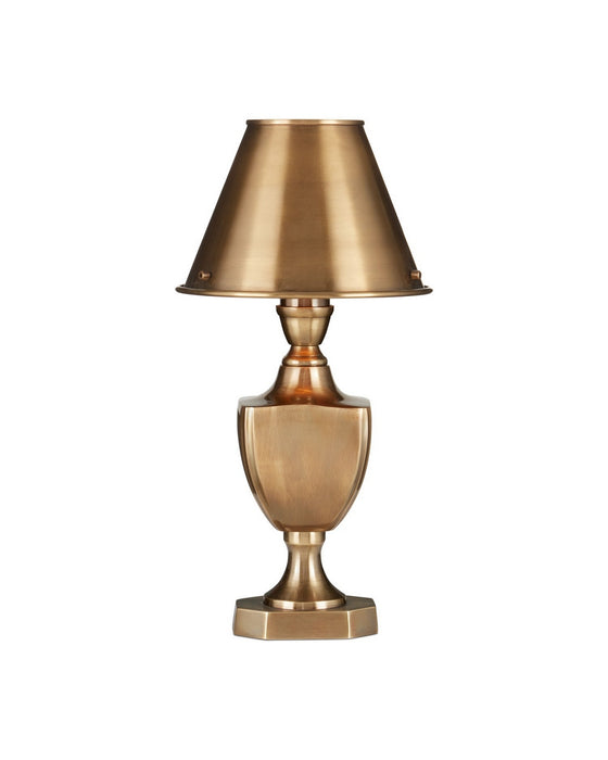 Currey and Company - 6000-1057 - One Light Table Lamp - Waddill - Antique Brass
