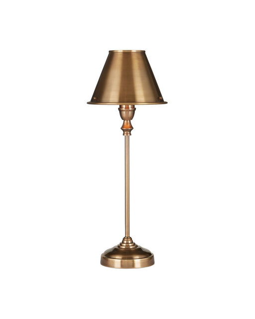 Currey and Company - 6000-1059 - One Light Table Lamp - Rowsay - Antique Brass
