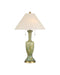 Currey and Company - 6000-1069 - Two Light Table Lamp - Classico - Green/Beige/Antique Brass