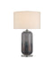 Currey and Company - 6000-1071 - One Light Table Lamp - Lewes - Gray/Clear/Polished Nickel