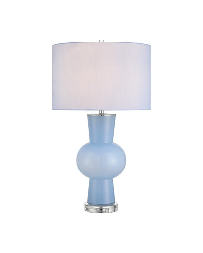 Duende One Light Table Lamp Blue/Clear