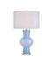 Currey and Company - 6000-1072 - One Light Table Lamp - Duende - Blue/Clear