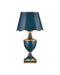 Currey and Company - 6700-0016 - LED Table Lamp - Travelogue - Navy/Gold