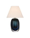 Currey and Company - 6700-0019 - LED Table Lamp - Danza - Blue/Clear/Polished NIckel