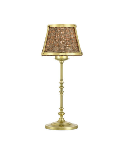 Deauville LED Table Lamp Natural/Polished Brass