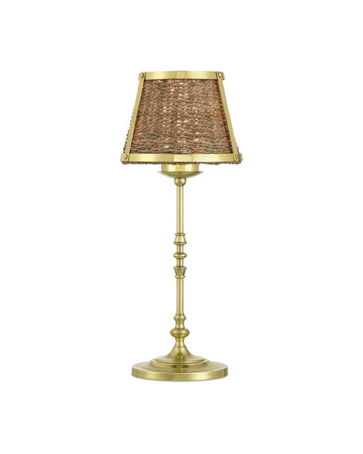 Currey and Company - 6700-0023 - LED Table Lamp - Deauville - Natural/Polished Brass