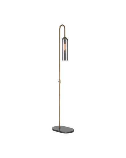 Severn LED Floor Lamp Antique Brass/Oil Rubbed Bronze/Smoke