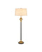 Currey and Company - 8000-0176 - One Light Floor Lamp - Haines - Bronze/Vintage Brass