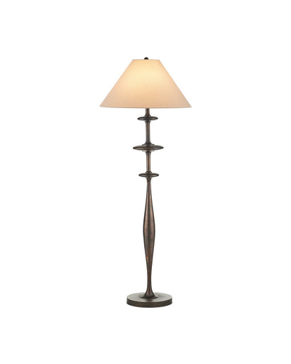 Aqueous One Light Floor Lamp Dark Bronze