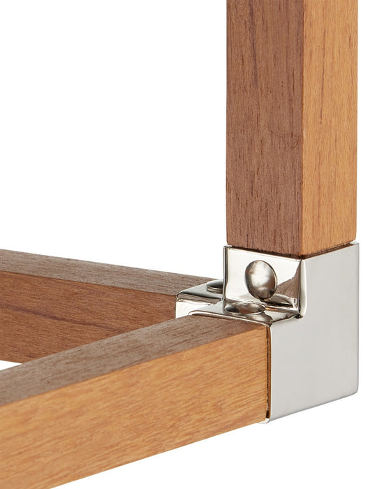 Currey and Company - 9000-1284 - Four Light Semi-Flush Mount - Boyd - Natural/Polished Nickel
