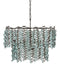 Currey and Company - 9000-1330 - Six Light Chandelier - Herbary - Clear/Bronze