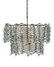 Currey and Company - 9000-1330 - Six Light Chandelier - Herbary - Clear/Bronze