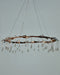 Currey and Company - 9000-1333 - Ten Light Chandelier - Morning Grove - Rhine Gold/Clear
