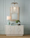 Currey and Company - 9000-1335 - One Light Pendant - Glen Arbor - White/Contemporary Silver Leaf/Contemporary Silver