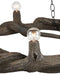 Currey and Company - 9000-1336 - Eight Light Chandelier - Dunmore - Charbon de Bois
