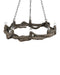 Currey and Company - 9000-1336 - Eight Light Chandelier - Dunmore - Charbon de Bois