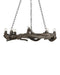 Currey and Company - 9000-1336 - Eight Light Chandelier - Dunmore - Charbon de Bois