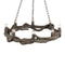 Currey and Company - 9000-1336 - Eight Light Chandelier - Dunmore - Charbon de Bois