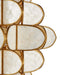Currey and Company - 9000-1339 - Nine Light Chandelier - Galatea - Natural/Brass