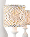 Currey and Company - 9000-1340 - Eight Light Chandelier - Ludwig - Gesso White