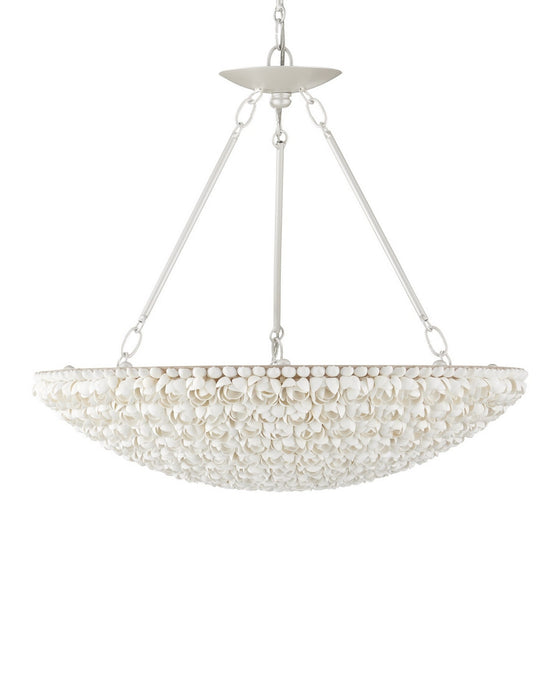 Currey and Company - 9000-1341 - LED Chandelier - Virtu - Natural/Pearlized White