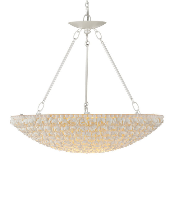 Currey and Company - 9000-1341 - LED Chandelier - Virtu - Natural/Pearlized White