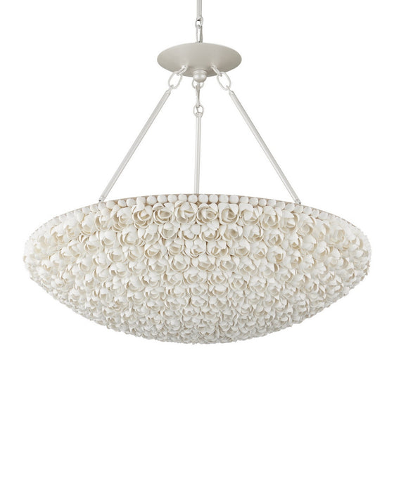 Currey and Company - 9000-1341 - LED Chandelier - Virtu - Natural/Pearlized White
