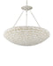 Currey and Company - 9000-1341 - LED Chandelier - Virtu - Natural/Pearlized White