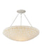 Currey and Company - 9000-1341 - LED Chandelier - Virtu - Natural/Pearlized White