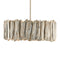Currey and Company - 9000-1342 - Three Light Semi-Flush Mount - Driftwood - Whitewash/White