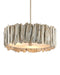 Currey and Company - 9000-1342 - Three Light Semi-Flush Mount - Driftwood - Whitewash/White