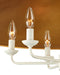 Currey and Company - 9000-1343 - Six Light Chandelier - Brussels - Snow White/Contemporary Gold Leaf