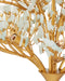 Currey and Company - 9000-1344 - 12 Light Chandelier - Fiorella - Contemporary Gold Leaf/Frosted