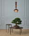 Currey and Company - 9000-1349 - One Light Pendant - Mandeville - Butter Rum Sandbar/Matte Ombre/Deep Gray/Antique Gold
