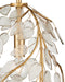 Currey and Company - 9000-1354 - One Light Pendant - Banyan - Antique Brass/Clear