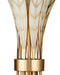 Currey and Company - 9000-1357 - Six Light Chandelier - Foliatura - Antique Brass/Off-White