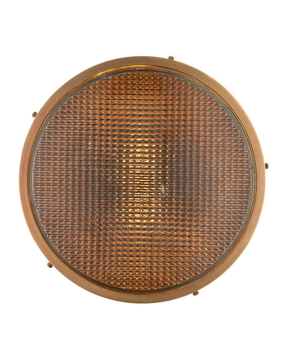 Currey and Company - 9000-1366 - One Light Pendant - Seafarer - Antique Brass/Clear