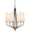 Currey and Company - 9000-1371 - LED Chandelier - Hennin - Polished Antique Brass/Oil Rubbed Bronze