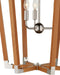 Currey and Company - 9000-1376 - Three Light Chandelier - Boyd - Natural/Polished Nickel