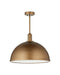 Currey and Company - 9000-1378 - LED Pendant - Cupola - Antique Brass/White