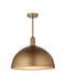 Currey and Company - 9000-1378 - LED Pendant - Cupola - Antique Brass/White