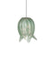 Currey and Company - 9000-1395 - One Light Pendant - Polpo - Green/Silver