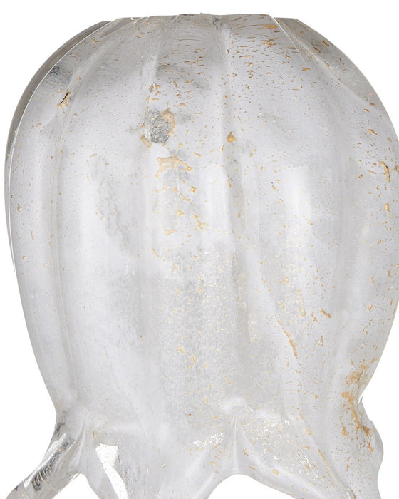 Currey and Company - 9000-1403 - One Light Pendant - Polpo - White/Silver