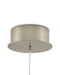Currey and Company - 9000-1403 - One Light Pendant - Polpo - White/Silver