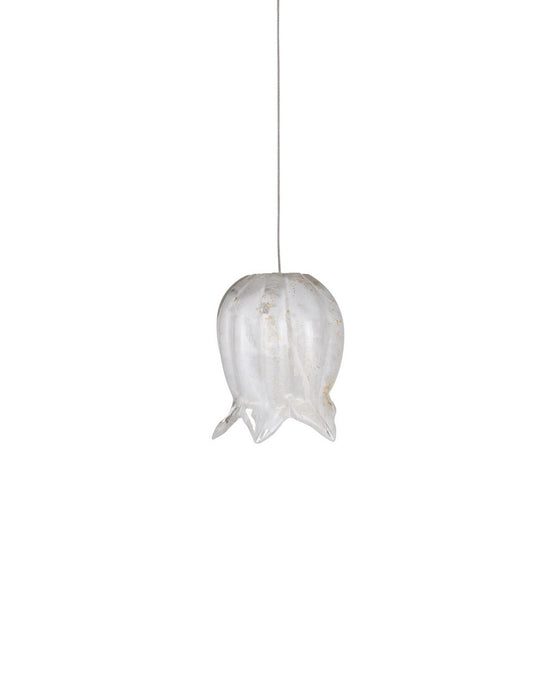 Currey and Company - 9000-1404 - Three Light Pendant - Polpo - White/Silver