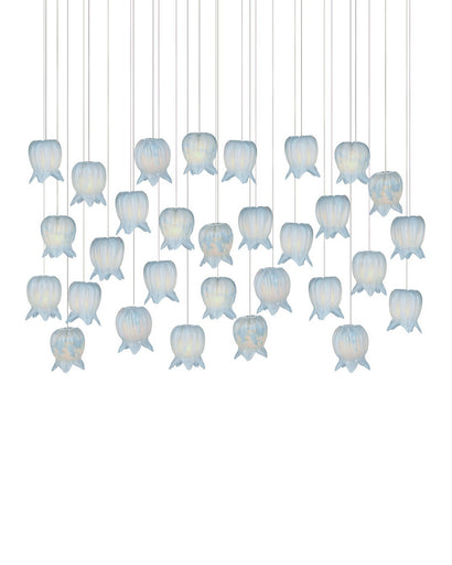 Polpo 30 Light Pendant Blue/Silver