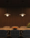 Currey and Company - 9500-0020 - One Light Pendant - Bothy - Natural/Black/Frosted White