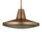 Currey and Company - 9500-0026 - One Light Pendant - Mariner - Antique Brass/Clear